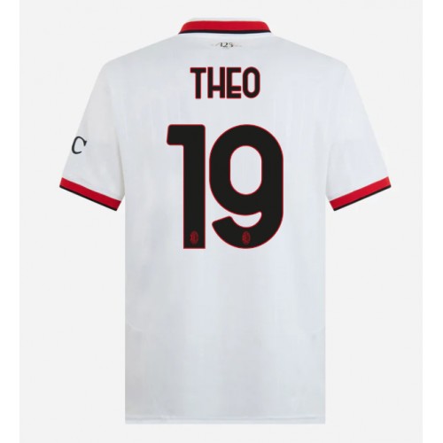 Pánský Fotbalový dres AC Milan Theo Hernandez #19 2024-25 Venkovní Krátký Rukáv